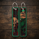 Embroidery Keychain - One Piece - Roronoa Zoro (Name Logo)