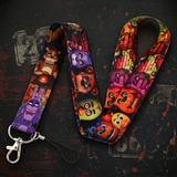 Lanyard - Five Nights at Freddy's characters on black - DESIGN