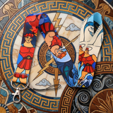 Lanyard - Disney's Hercules - Hercules, Pegasus, Philoctetes, Hades, Pain, Panic