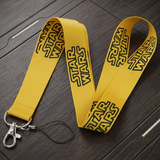 Lanyard - Star Wars - Logo (Yellow Black Text)