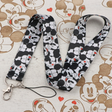Lanyard - Disney - Mickey Mouse Faces with Red Hearts