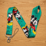 Lanyard - Disney - Mickey Mouse on Green Background