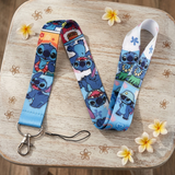 Lanyard - Lilo & Stitch - Stitch in Various Poses and Outfits