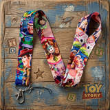 Lanyard - Toy Story - Buzz Lightyear, Woody, Lotso, Aliens, Jessie, Bullseye, Hamm, Rex, Slinky Dog