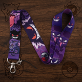 Lanyard - Pokémon - Gengar, Haunter, Gastly