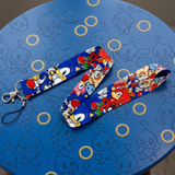 Lanyard - Sonic the Hedgehog - Characters Blue
