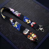Lanyard - Sonic the Hedgehog - Characters Black