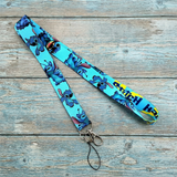 Lanyard - Lilo & Stitch - Stitch Poses Blue