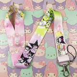 Lanyard - Sanrio - Kuromi, My Melody, Pochacco, Hello Kitty, Cinnamoroll