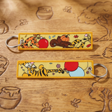 Embroidery Keychain - Winnie the Pooh - Tigger (Balloon & Pumpkin Cart)