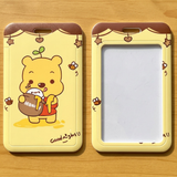 ID Card Badge Holder - Winnie the Pooh - Eating Honey Pot