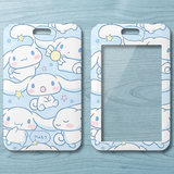 ID Card Badge Holder - Sanrio - Cinnamoroll In Blue Sky With Stars