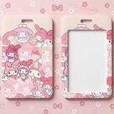 ID Card Badge Holder - Sanrio - My Melody In Various Pink Outfits