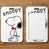 ID Card Badge Holder - Peanuts - Snoopy Standing With Red Collar