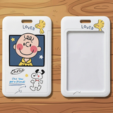 ID Card Badge Holder - Peanuts - Charlie Brown And Snoopy Cartoon Art