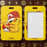 ID Card Badge Holder - Pokémon - Pikachu Wearing Red Hat Sitting