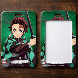 ID Card Badge Holder - Demon Slayer - Tanjiro Kamado With Sword Ready