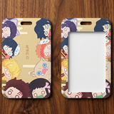 ID Card Badge Holder - Demon Slayer - Chibi Demon Slayer Characters Group