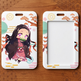 ID Card Badge Holder - Demon Slayer - Chibi Nezuko With Bamboo Muzzle