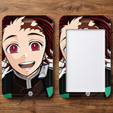 ID Card Badge Holder - Demon Slayer - Tanjiro Kamado Smiling Face Close-up