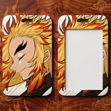 ID Card Badge Holder - Demon Slayer - Kyojuro Rengoku Smiling Profile Art