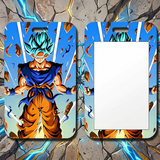 ID Card Badge Holder - Dragon Ball - Goku Super Saiyan Blue Powering Up