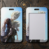 ID Card Badge Holder - Dragon Ball - Goku And Vegeta Fused Super Saiyan