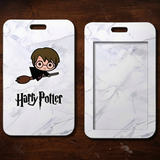 ID Card Badge Holder - Harry Potter - Chibi Harry Potter Flying On Broom