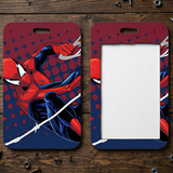ID Card Badge Holder - Marvel - Spider-Man Swinging On Web Red Blue