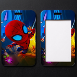 ID Card Badge Holder - Marvel - Chibi Spider-Man Swinging Through City