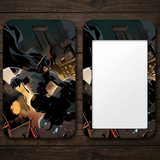 ID Card Badge Holder - DC Comics - Batman Leaping Over Gotham City Buildings