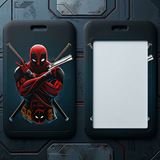 ID Card Badge Holder - Marvel - Deadpool With Crossed Arms And Katanas