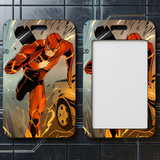 ID Card Badge Holder - DC Comics - The Flash Running Through City Street
