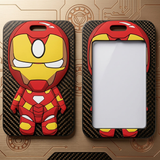 ID Card Badge Holder - Marvel - Chibi Iron Man Full Body