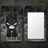 ID Card Badge Holder - DC Comics - Chibi Batman On Comic Book Panels