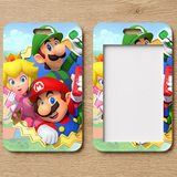 ID Card Badge Holder - Super Mario - Mario, Luigi, Peach With Wii Remotes