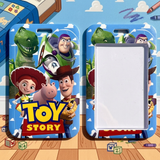 ID Card Badge Holder - Disney/Pixar - Toy Story Characters Blue Sky Clouds