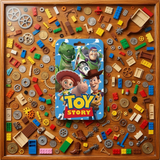 ID Card Badge Holder - Disney/Pixar - Toy Story Characters Blue Sky Clouds