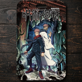 ID Card Badge Holder - Jujutsu Kaisen - Yuji Itadori And Satoru Gojo Back-to-Back