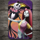 ID Card Badge Holder - The Nightmare Before Christmas - Jack Skellington And Sally Dancing