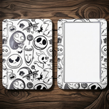 ID Card Badge Holder - The Nightmare Before Christmas - Jack Skellington And Friends Pattern