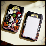 ID Card Badge Holder - The Nightmare Before Christmas - Jack Skellington And Sally With Friends