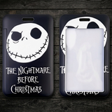 ID Card Badge Holder - The Nightmare Before Christmas - Jack Skellington Face With Title