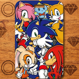 ID Card Badge Holder - Sonic the Hedgehog - Sonic And Friends Group Shot (Style 2)