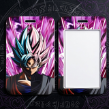 ID Card Badge Holder - Dragon Ball - Goku Black Super Saiyan Rose Blue