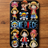 ID Card Badge Holder - One Piece - Chibi Characters Black Card