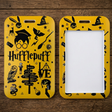 ID Card Badge Holder - Harry Potter - Hufflepuff Yellow Black Icons