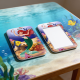ID Card Badge Holder - Disney - Ariel And Flounder Underwater Scene