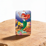 ID Card Badge Holder - Disney - Ariel And Flounder Underwater Scene