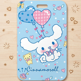 ID Card Badge Holder - Sanrio - Cinnamoroll With Balloons And Hearts